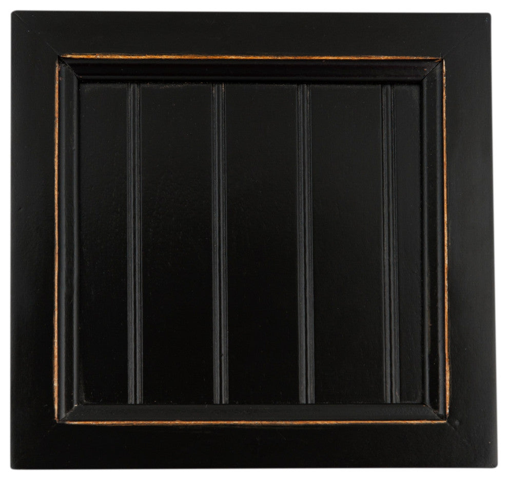 Eagle Furniture Coastal Computer Armoire Work Station, Antique Black