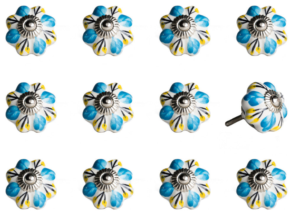 Knob-It Home Decor Classic Cabinet and Drawer Knobs, 12-Piece
