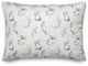 Sketch Bunny Pattern 14x20 Lumbar Pillow