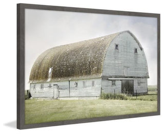 "The Blue Barn" Framed Painting Print, 30"x20"