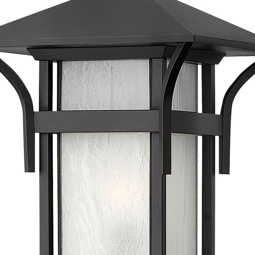 Hinkley Harbor Medium Post Top Or Pier Mount Lantern, Satin Black