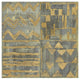 "Gold Tapestry VII" Digital Paper Print by Albena Hristova, 26"x26"