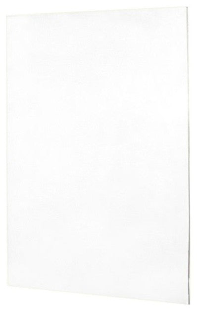 Swan 62x96 Solid Surface Shower Wall Panel, White