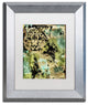 Color Bakery 'Leopard Ink' Matted Framed Art, Silver Frame, White Mat, 11x14