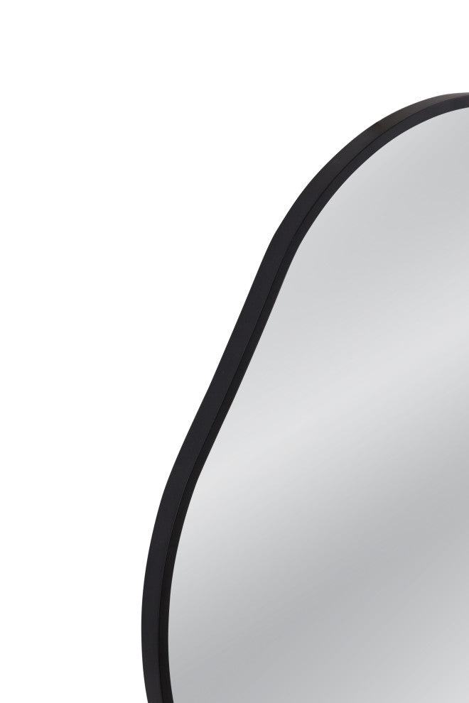 Ash Wall Mirror - Black