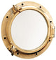 21" Heavy Duty Brass Porthole Window