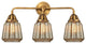 288-3W-BB-G146-LED 3 Light 24" Bath Vanity Light, Brushed Brass
