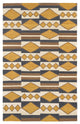 Kaleen Nomad Collection Rug, 3'6"x5'6"