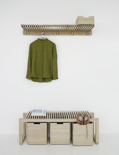 Skagerak Cutter Bench, Walk the Plank, Oak