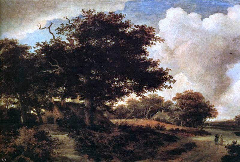 Meindert Hobbema Landscape Wall Decal