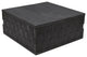 Onyx Storage Cocktail Table in Dark Gray on Mango Solid Wood