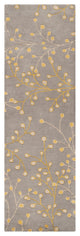 Surya Athena ATH-5055 Transitional Area Rug, Taupe, 3' x 12' Runner
