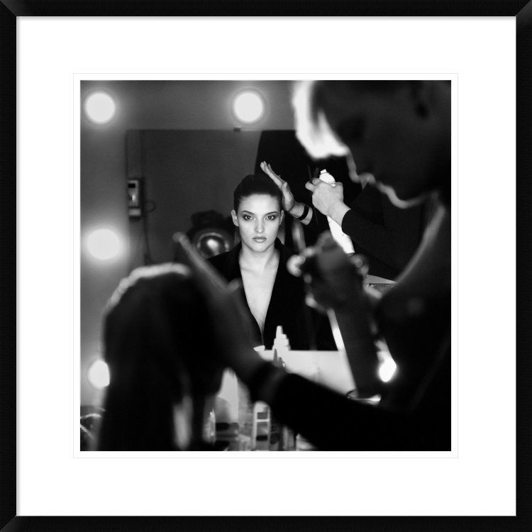 "Back Stage" Framed Digital Print by Didier Guibert, 26"x26"