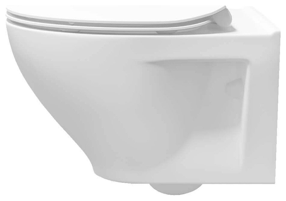 Fine Fixtures Vogue Wall Hung Toilet Bowl, Bowl