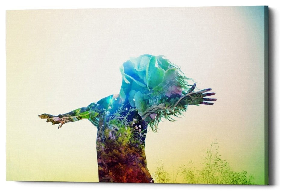 Cortesi Home "Release" by Mario Sanchez Nevado, Giclee Canvas Wall Art, 26"x40"