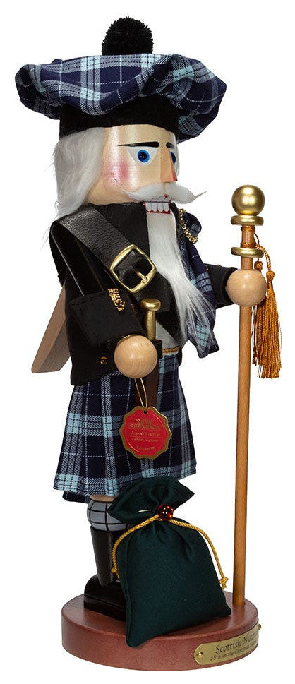 17.3" Steinbach Scottish Santa Nutcracker
