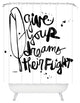 Kal Barteski Give Your Dreams Shower Curtain