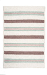 Colonial Mills Allure AL69 Misted Green Stripes Area Rug, Rectangular 4'x6'