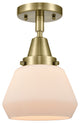 Innovations Lighting 447-1C-AB-G171 Fulton 1 Light 7" Flush Mount