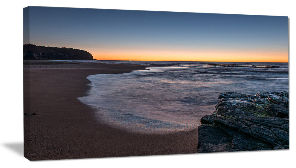 "Sunrise at Sydney Over Sea" Canvas Print, 1 Panel