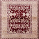 Ahgly Company Indoor Square Mid-Century Modern Area Rugs, 5' Square