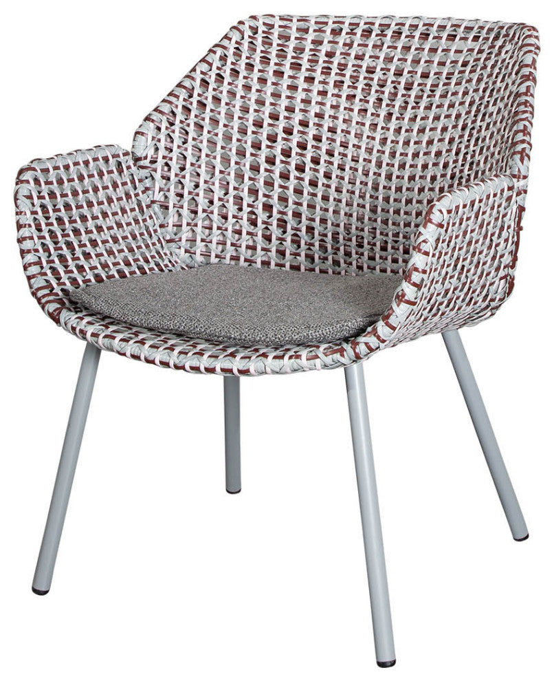 Cane-Line Vibe Lounge Chair/Highback Chair Cushion, 5407Yn115
