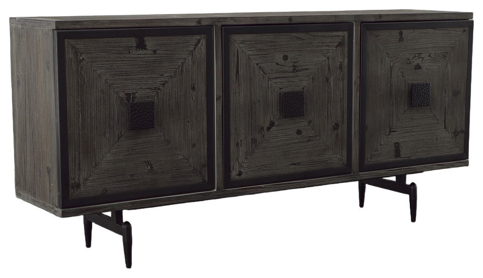 Salem 76" 3-Door Sideboard, Neutral