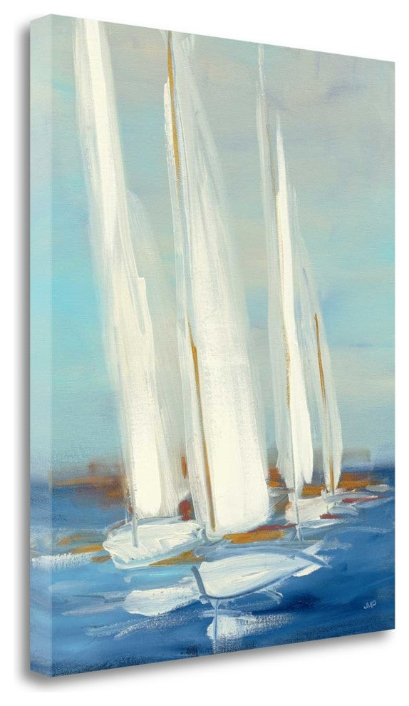 "Summer Regatta II" By Julia Purinton, Giclee Print on Gallery Wrap Canvas