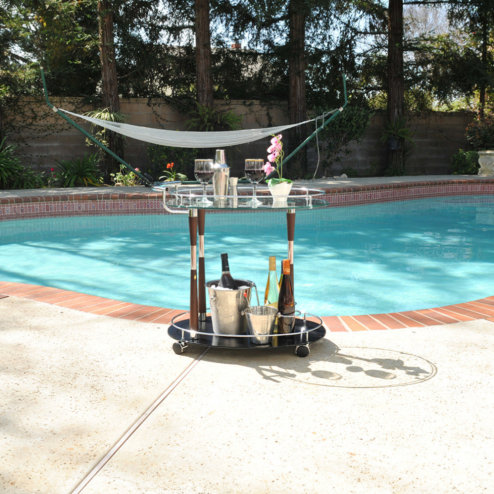 Anne Home Serving Trolley Bar Cart, Serving Cart