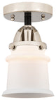 INNOVATIONS LIGHTING 288-1C-BPN-G181S 1 Light 5.25 inch Semi-Flush Mount