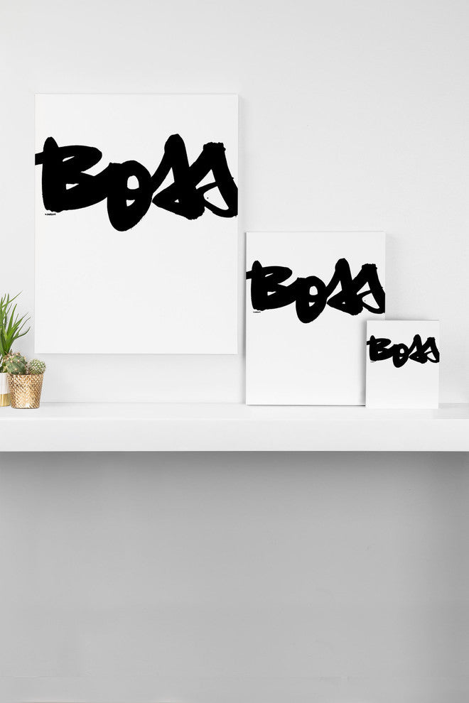 Deny Designs Kal Barteski Boss Art Canvas