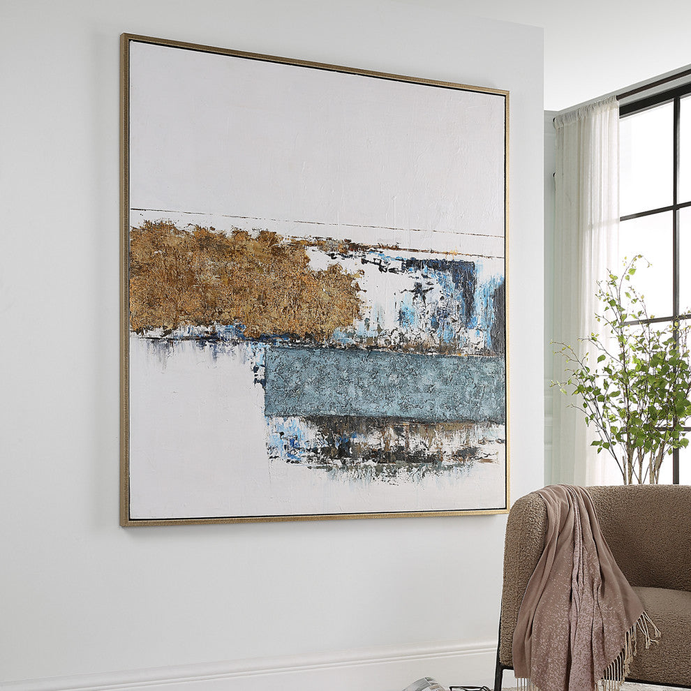 Uttermost 32280 Stacked Against Hand Painted Canvas