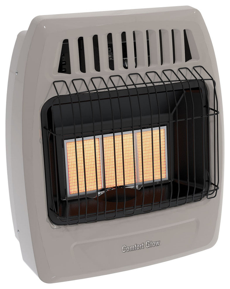Comfort Glow 18,000 BTU Gas Heater for Indoor Use, Vent-Free, 800 sq ft heat