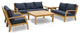 Douglas Nance Somerset Deep Seating Sofa, Navy