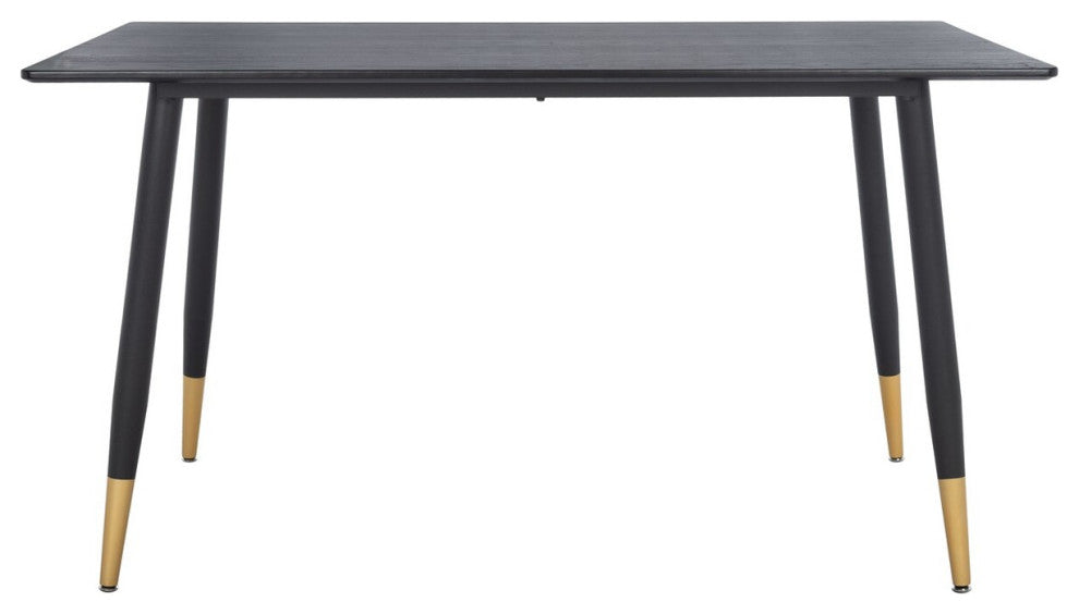 Safavieh Acre Dining Table, Black/Gold