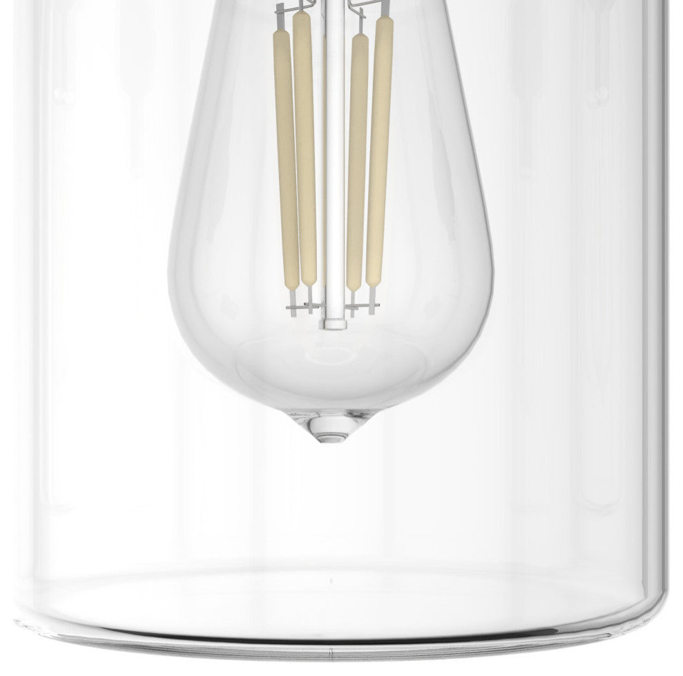 Hunter Devon Park Onyx Bengal 3 Light Linear Cluster Ceiling Light Fixture