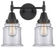 INNOVATIONS LIGHTING 447-2W-BK-G182 Caden 2 Light 17 inch Bath Vanity Light