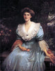 John William Waterhouse Lady Violet Henderson, 21"x28" Wall Decal