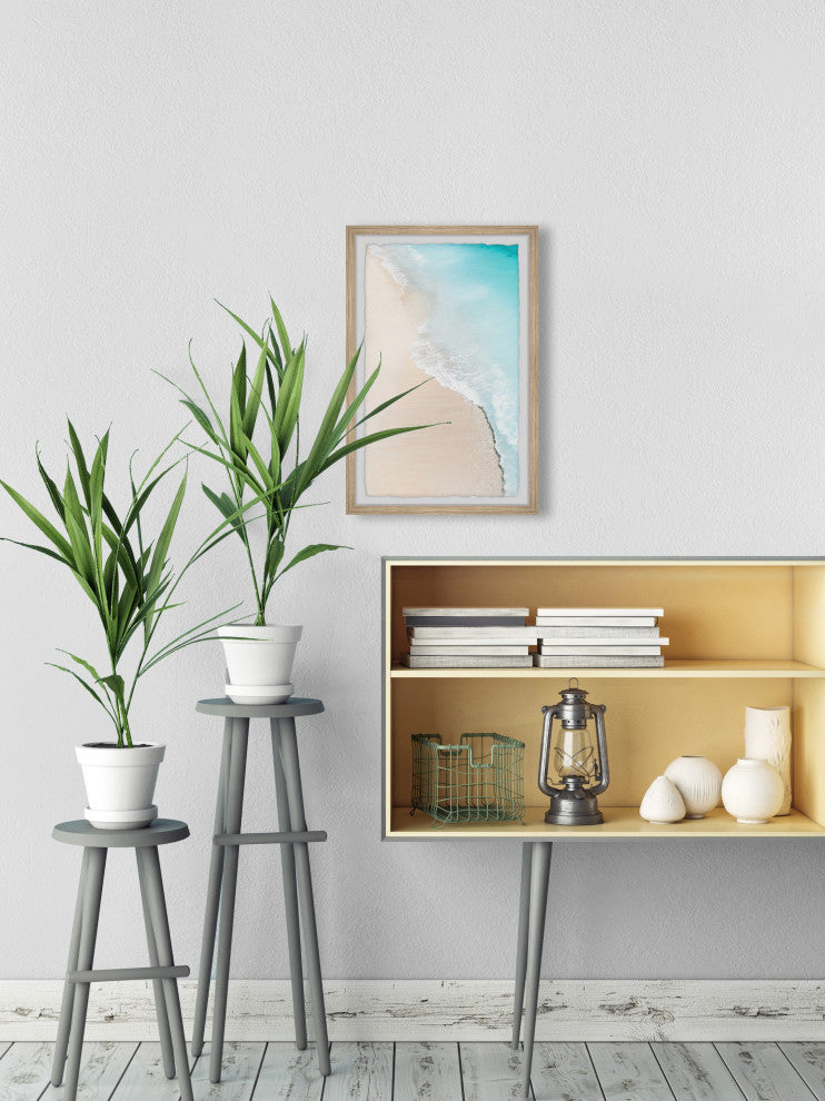 "Off in Paradise" Framed Painting Print, 24x36