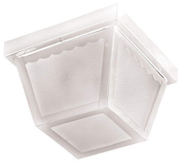 Maxim 6204 Essentials 9" 2 Light Outdoor Ceiling Light - Black