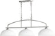 Reyes 3-Light Island Fixture, Classic Nickel