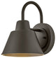 Lark Wes 10.5" Small Outdoor Gooseneck Barn Light, Oil Rubbed Bronze
