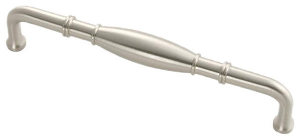 Belwith Hickory 128mm Williamsburg Satin Nickel Cabinet Pull P3052-15 Hardware