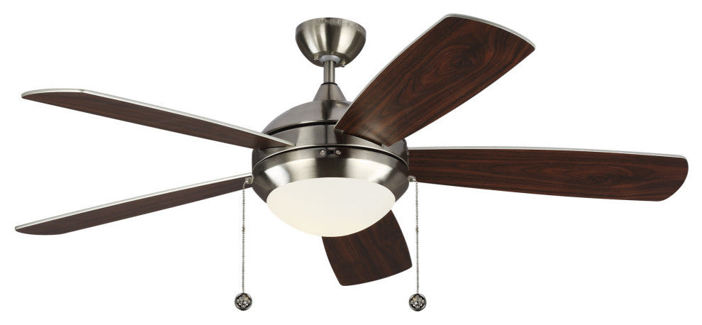 Generation Lighting Discus 52" Ceiling Fan Brushed Steel