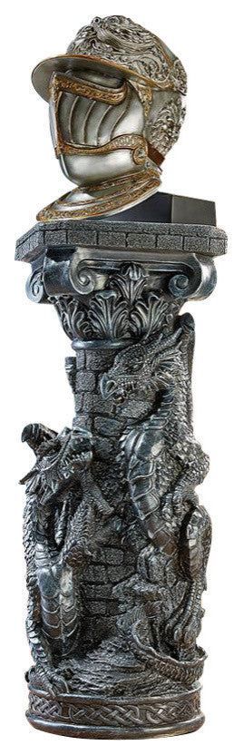 Crypt Demons Gothic Dragon Sculptural Column