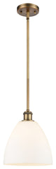 Innovations 516-1S-BB-GBD-91 1 Light Mini Pendant, Brushed Brass
