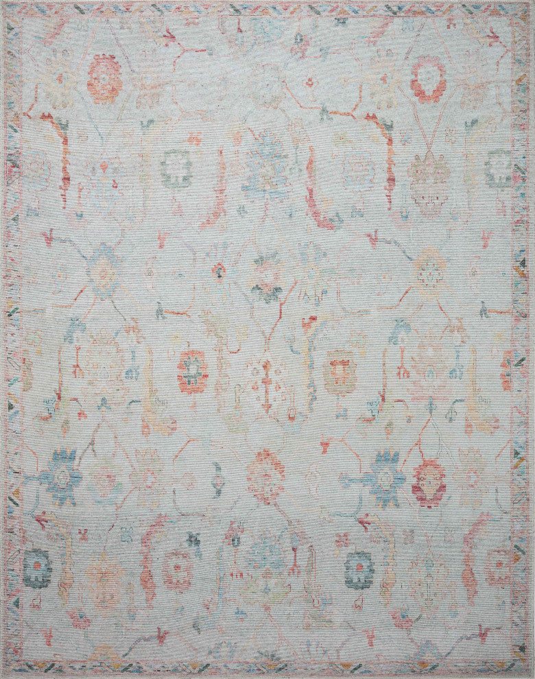 Loloi II Elysium Pebble / Multi 2'-6" x 9'-6" Runner Rug