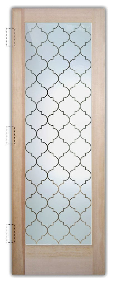 Interior Prehung Door or Interior Slab Door - Ogee - Douglas Fir (stain...