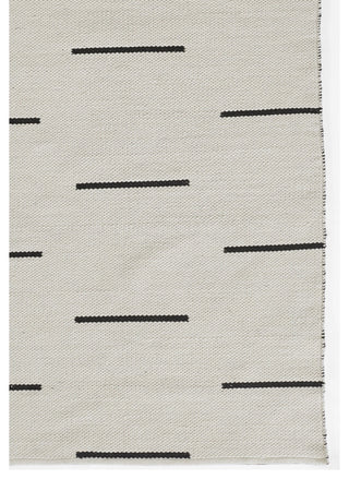 Novogratz Malmo MLO-1 Dash Rug, Ivory, 3'6"x5'6"