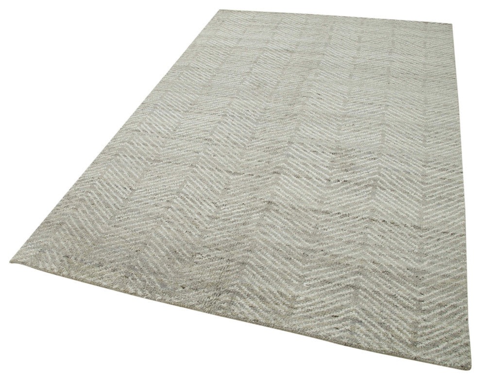Rug N Carpet - Handmade Unique 5' 1'' x 8' 1'' Moroccan Area Rug